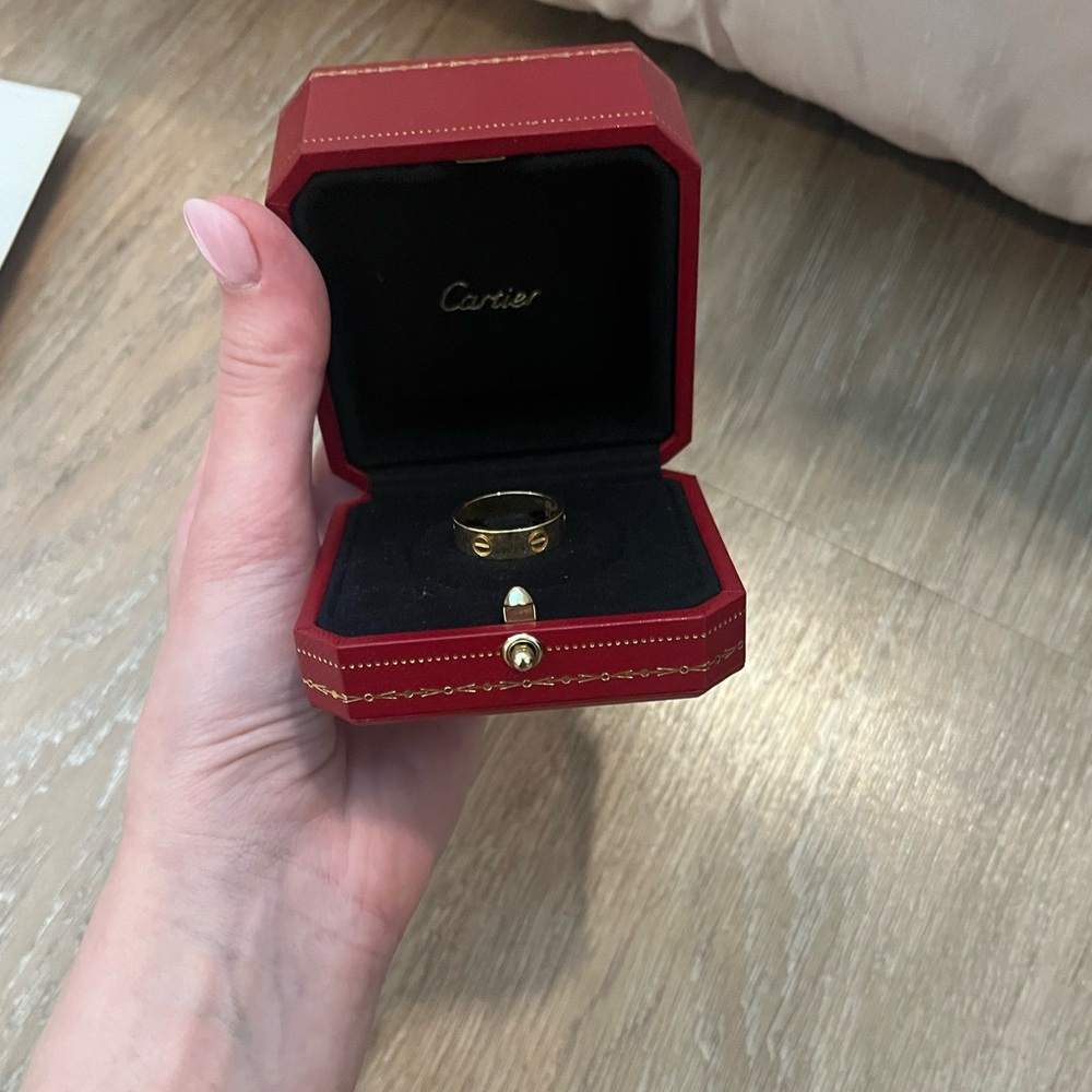 Cartier Love Ring Size 55